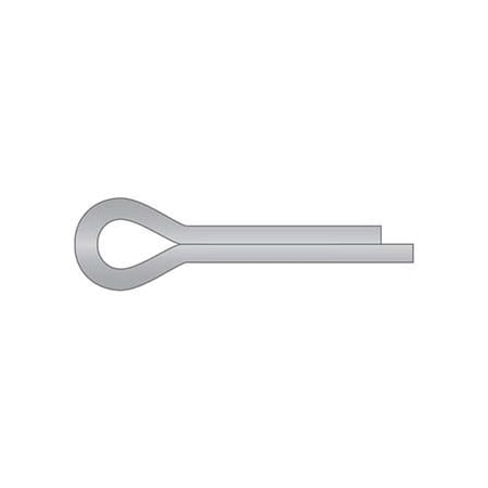 Huyett Standard Cotter Pin, 3.2 mm Dia, 50 mm L, Stainless Steel CPMS-032-050